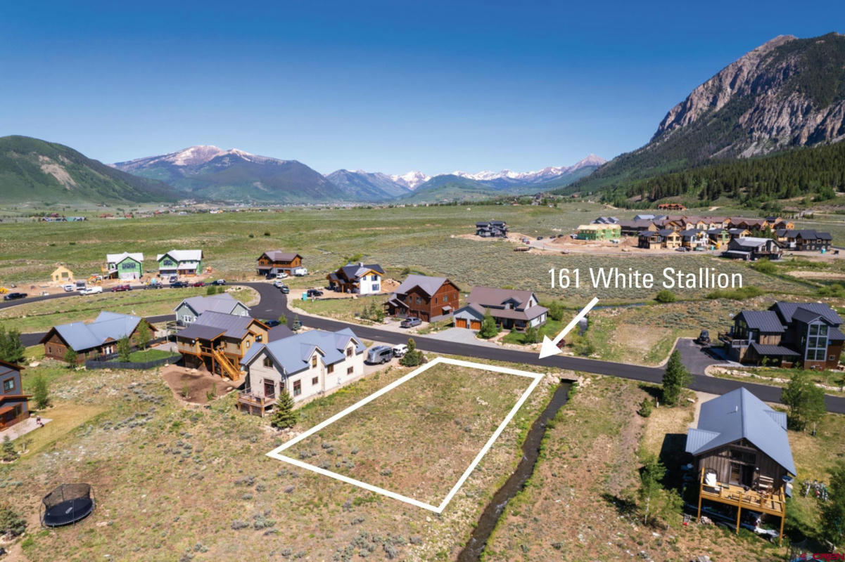 161 WHITE STALLION CIR, CRESTED BUTTE, CO 81224, photo 1 of 22