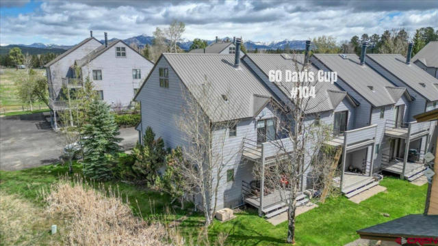 60 DAVIS CUP DR UNIT 104, PAGOSA SPRINGS, CO 81147, photo 3 of 34